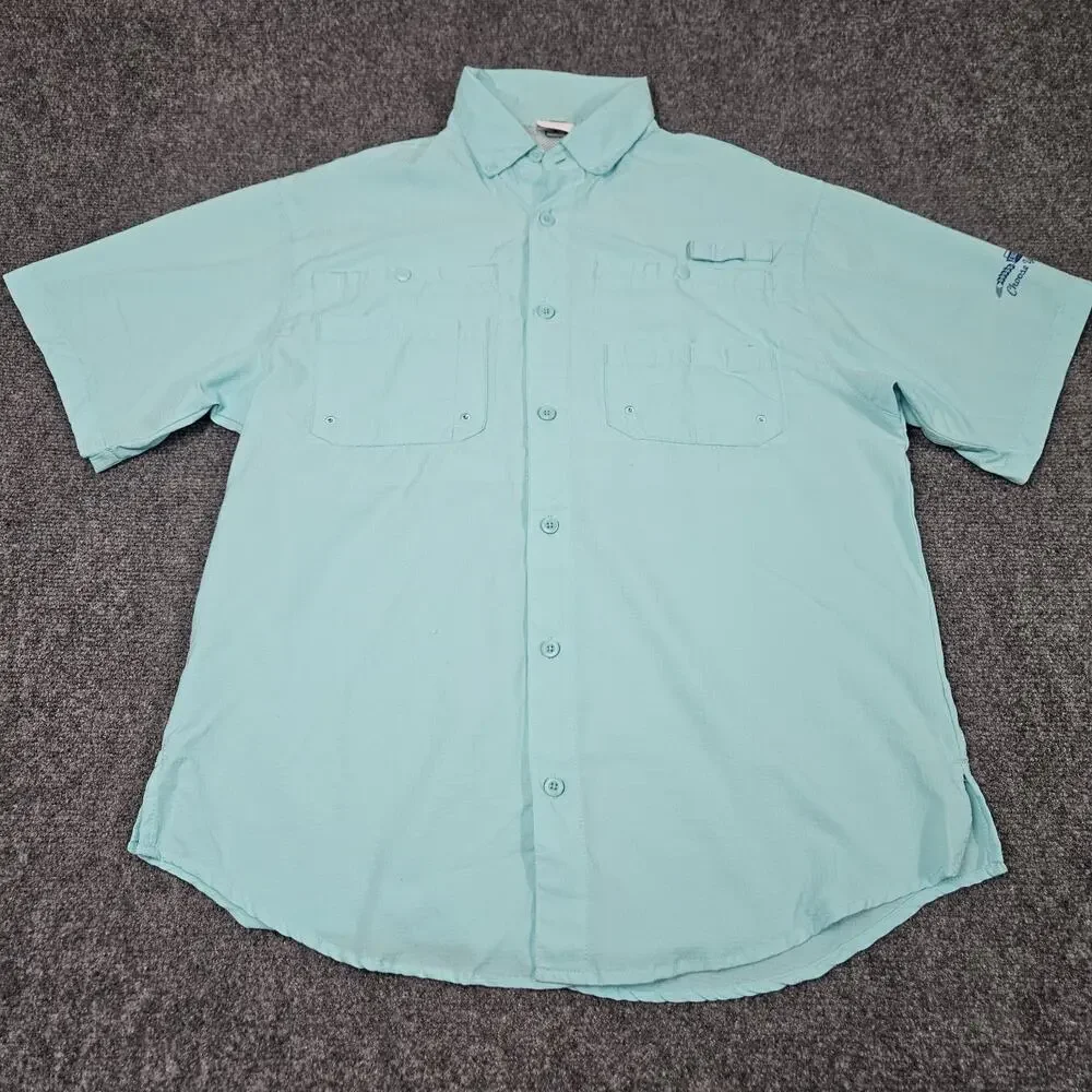 Excelsior Brewing Performance Fishing Shirt Medium Minnesota Beer Outdoor Hilton - Picture 3 of 7